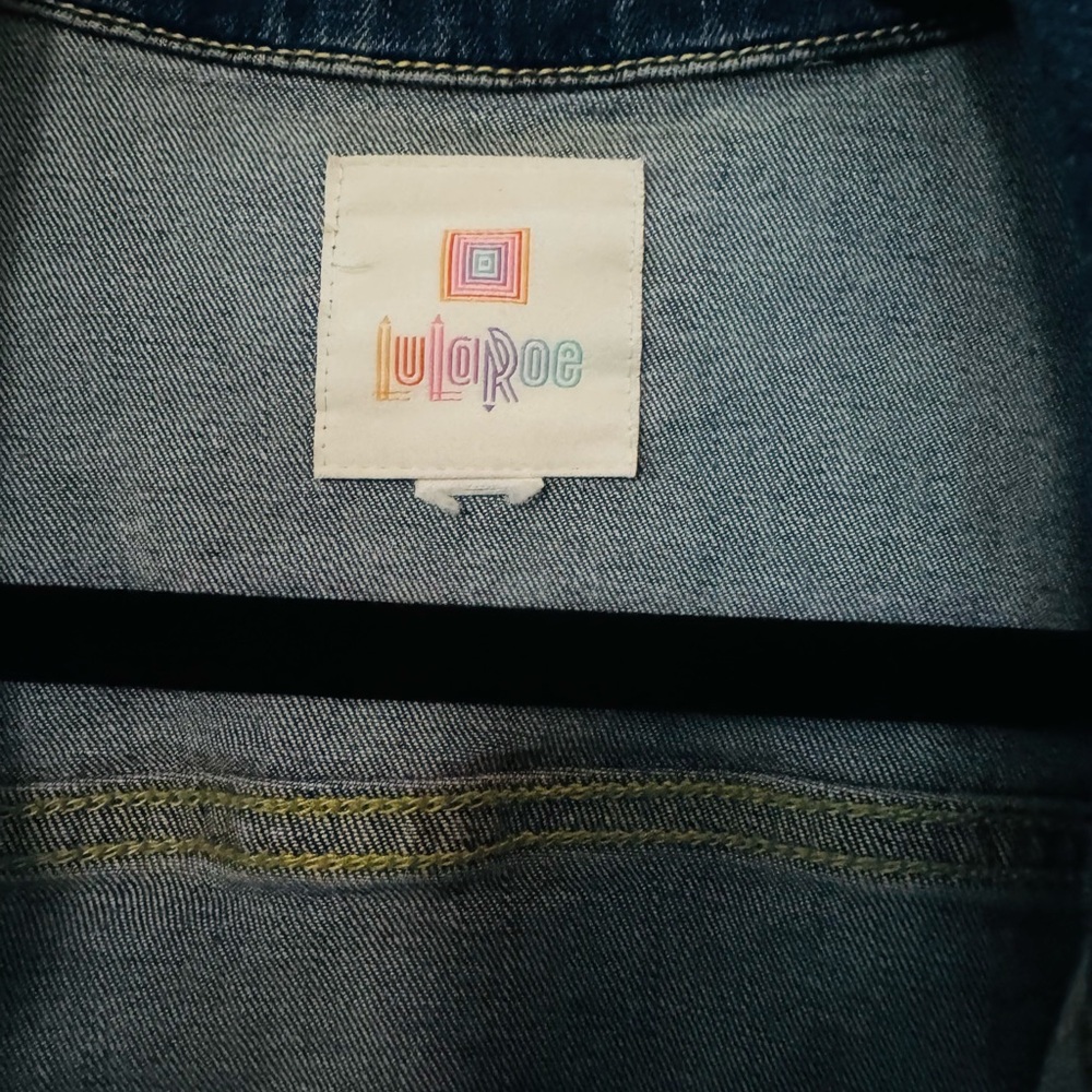 LuLaRoe denim jacket - Picture 2 of 5